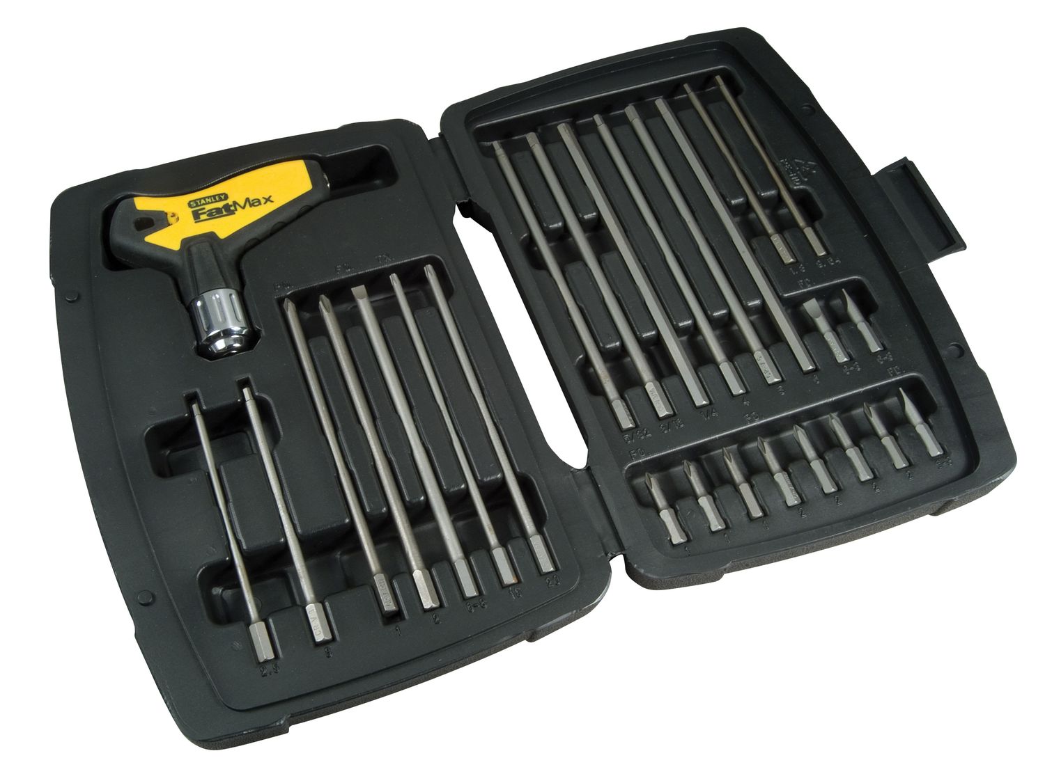 STANLEY STA079153 Metric FatMax T-Handle Ratchet Power Key Set, 27 Piece