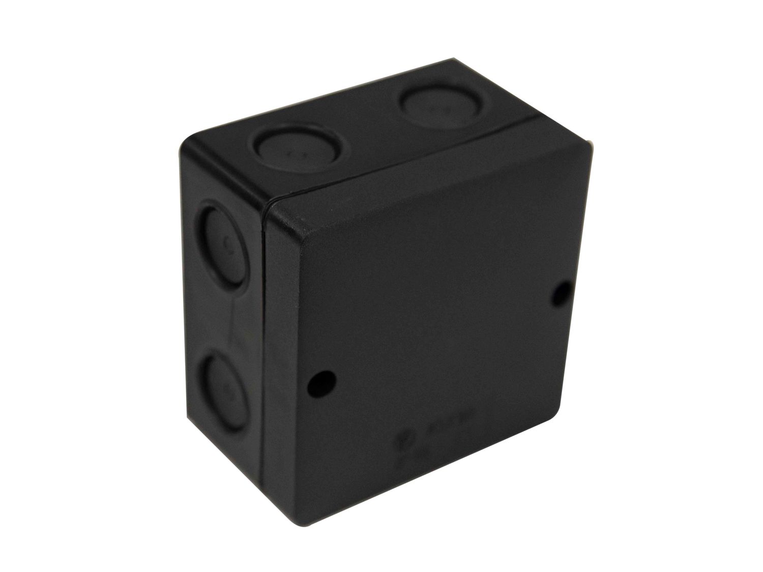 Dencon DCNJB80BNB IP66 Junction Box Black 81 x 81mm