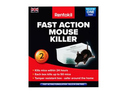 Rentokil RKLPSF135 Fast Action Mouse Killer (Twin Pack)