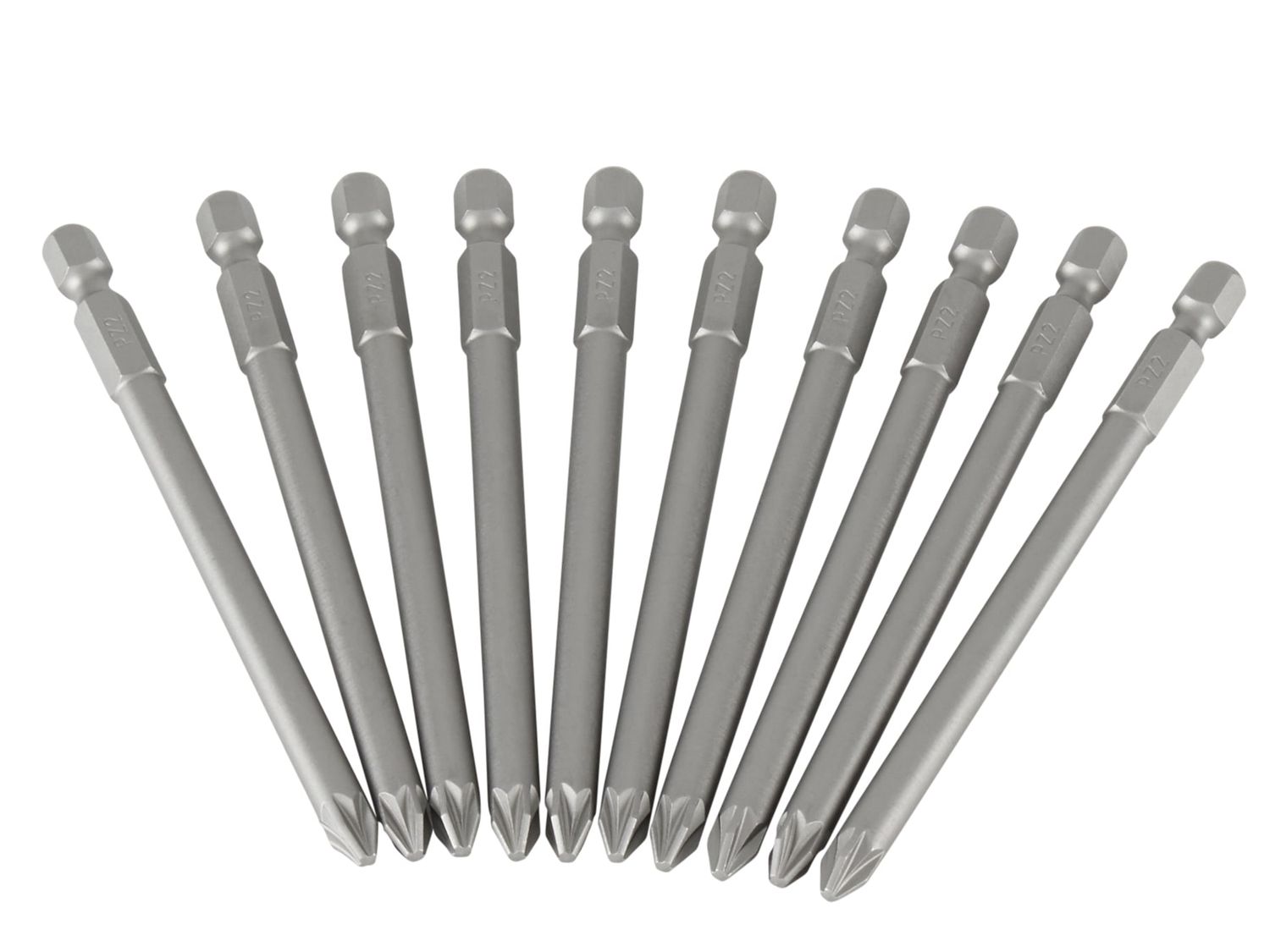 STANLEY STA368807B Pozidriv Power Bits PZ2 x 100mm (Box 10)