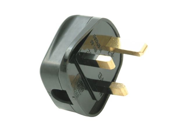 SMJ SMJTB13FP Black Fused Plug 13A (Trade Pack 20)