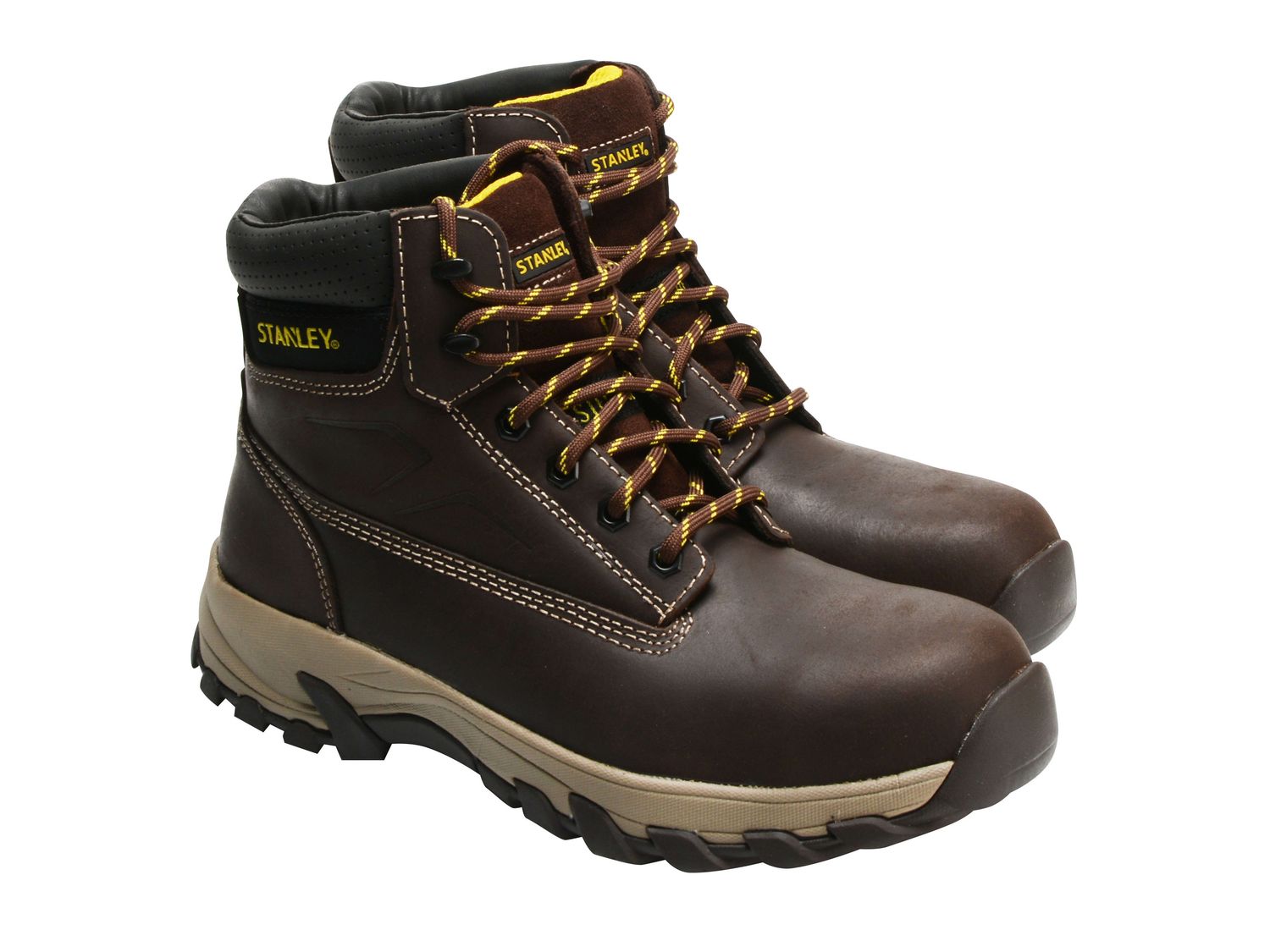 Stanley Tradesman SB-P Safety Boots Brown UK 8 EUR 42
