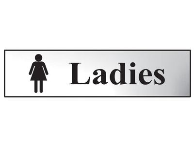 Scan SCA6002C Ladies - Polished Chrome Effect 200 x 50mm