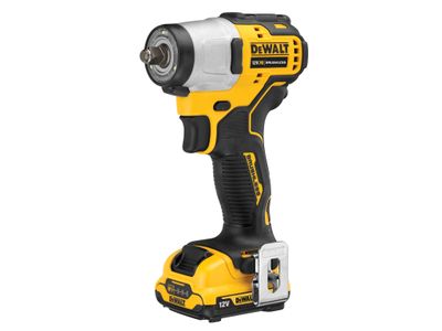 DEWALT DEWDCF902D2 DCF902D2 XR Brushless Sub-Compact 3/8in Impact Wrench 12V 2 x 2.0Ah Li-ion
