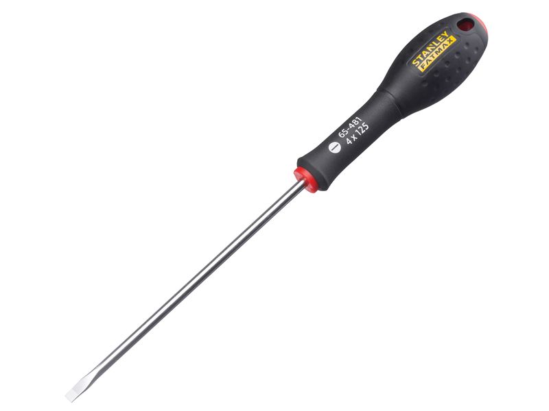 STANLEY STA065481 FatMax Screwdriver Flared Tip 4.0 x 125mm