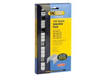 Tacwise TAC0350 140 Heavy-Duty Staples (Type T50  G) Selection (Pack 4400)