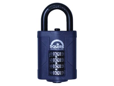 Squire HSQCP40 CP40 Combination Padlock 4-Wheel 40mm