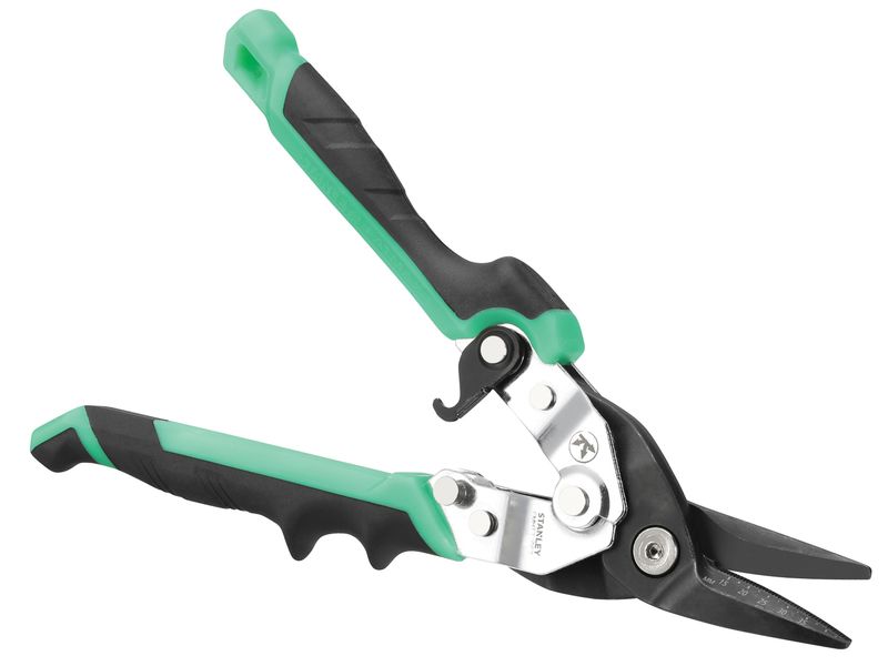 STANLEY STA073757 FatMax Green Ergo Aviation Snips Right Cut 250mm (10in)