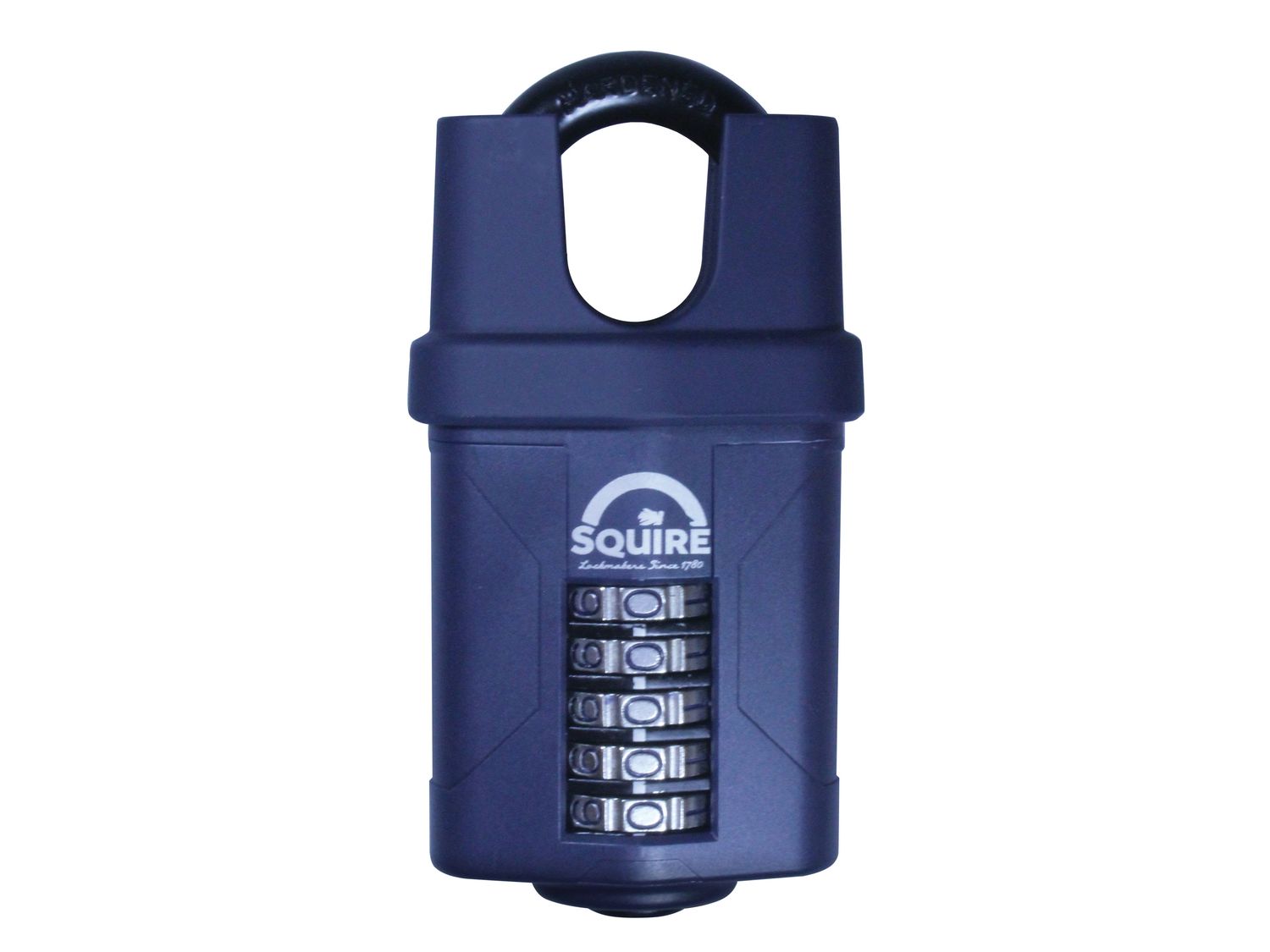 Squire HSQCP60CS CP60 Combination Padlock 5-Wheel 60mm Close Shackle