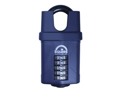 Squire HSQCP60CS CP60 Combination Padlock 5-Wheel 60mm Close Shackle