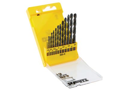 DEWALT DEWDT5912QZ DT5912 HSS Jobber Drill Bit Set, 13 Piece
