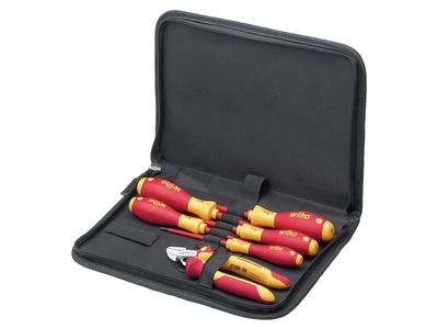 Wiha WHA33969 electrician Tool Set, 6 Piece