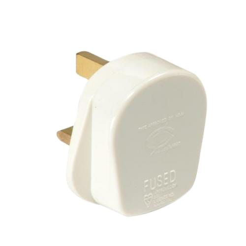 SMJ SMJTW13FP White Fused Plug 13A (Trade Pack 20)