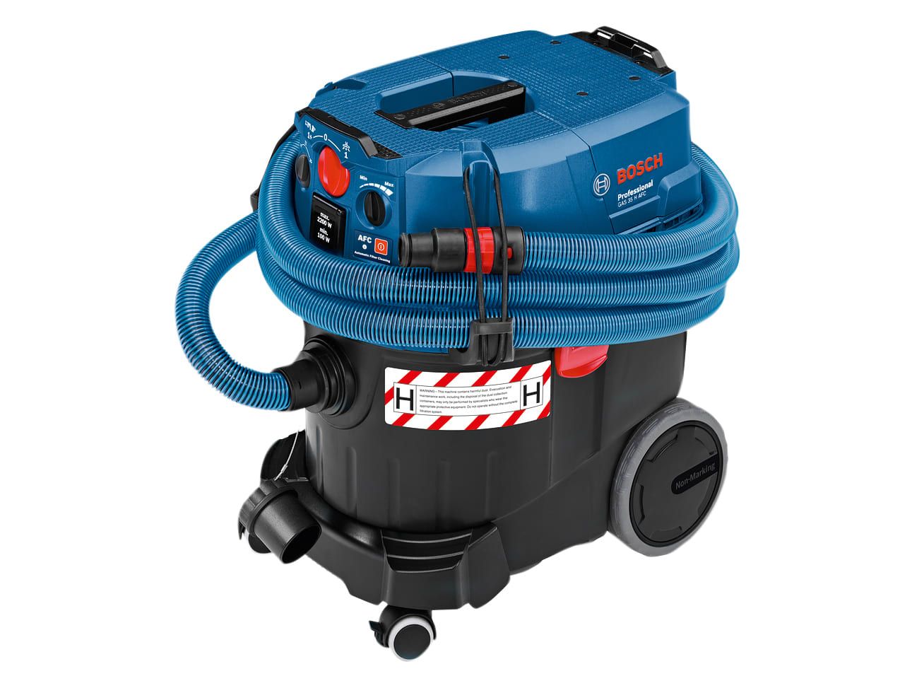 Bosch BSH6019C3670 GAS 35 H AFC Professional H-Class Wet &amp; Dry Vacuum 1200W 240V