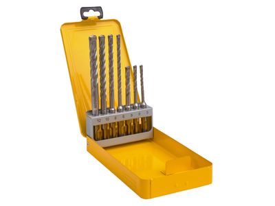 DEWALT DEWDT8976QZ Elite Series Carbide SDS+ 7pc Drill Bit Set