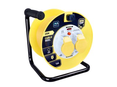 Masterplug MSTLVCT25162 Cable Reel 110V 16A Thermal Cut-Out 25m