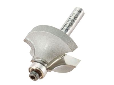 Trend TRE4614014TC 46/140 x 1/4 TCT Bearing Guided Ovolo &amp; Round Over 9.5mm Radius