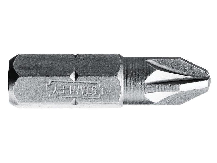 STANLEY STA168949B Pozidriv Bits PZ2 x 25mm (Box 25)