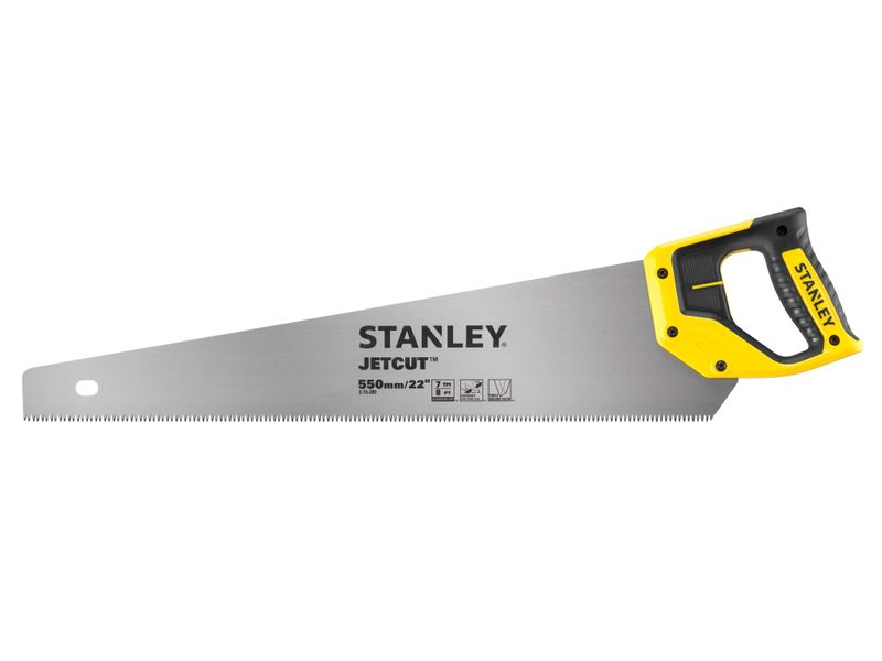 STANLEY STA215289 Jet Cut Heavy-Duty Handsaw 550mm (22in) 7 TPI