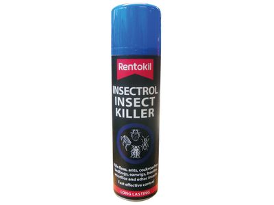 Rentokil RKLPS136 Insectrol - Insect Killer Spray Aerosol 250ml