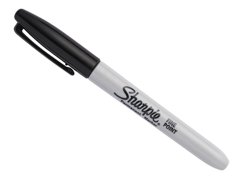 Sharpie SHP1985857 Fine Tip Permanent Marker Black