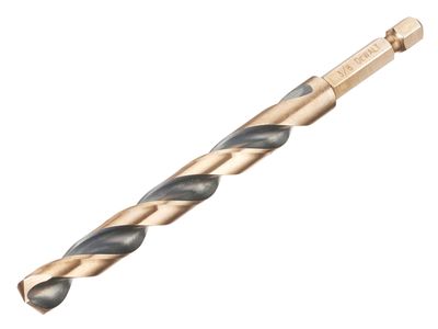 Dewalt DT20615 Black and Gold Hex HSS-G Drill Bit 9.5mm