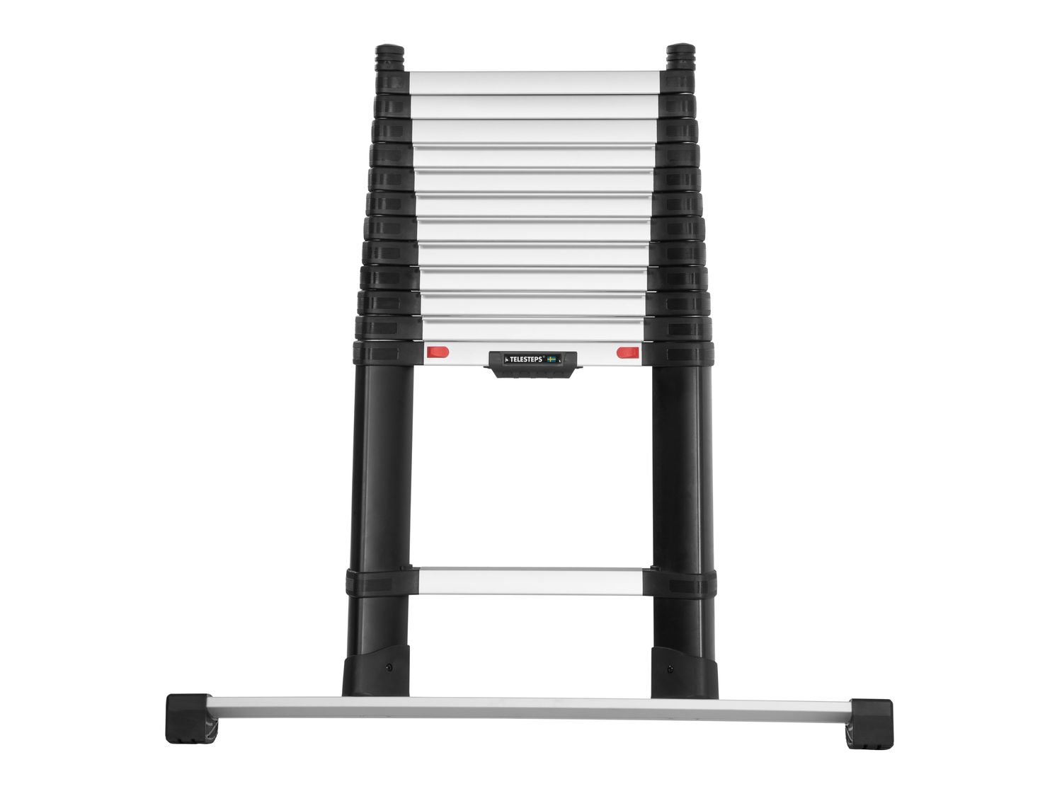 Telesteps TEL72241681 Prime Line Telescopic Ladder with Stabiliser Bar 4.1m