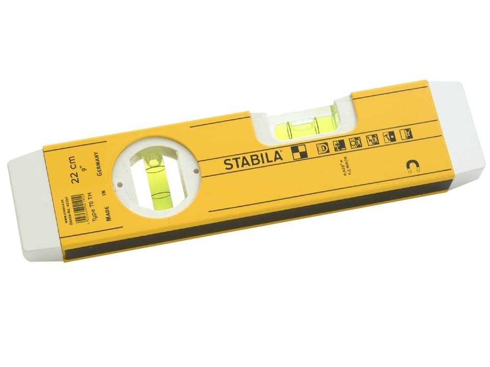 Stabila 02190 - 70TM Torpedo Level 22cm Magnetic Base