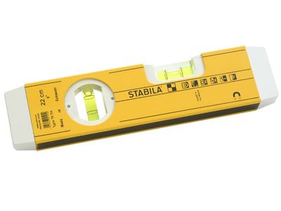 Stabila 02190 - 70TM Torpedo Level 22cm Magnetic Base