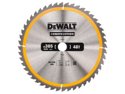 DEWALT DEWDT1959QZ Stationary Construction Circular Saw Blade 305 x 30mm x 48T