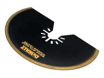 DEWALT DEWDT20709 Multi-Tool Titanium Semi Circle Blade 100mm