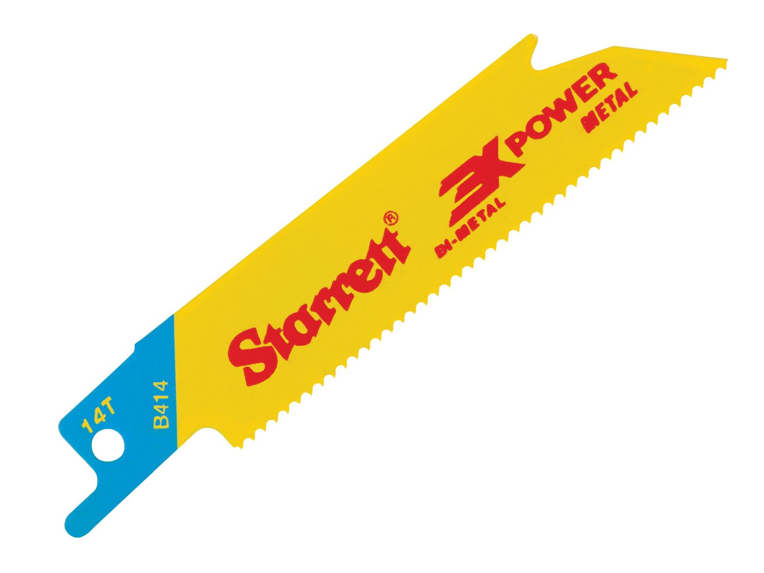 Starrett STRB4145 B414-5 Bi-Metal Reciprocating Blade, Metal Straight 100mm 14 TPI (Pack 5)