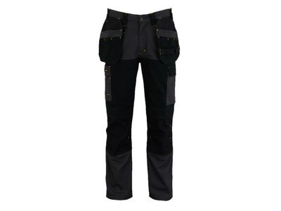 STANLEY Clothing STCDIXONGB32 Dixon Slim Fit Trousers Grey/Black Waist 32in Leg R