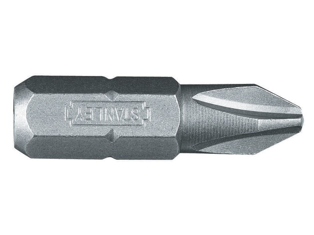 STANLEY STA168942B Phillips Bits PH1 x 25mm (Box 25)