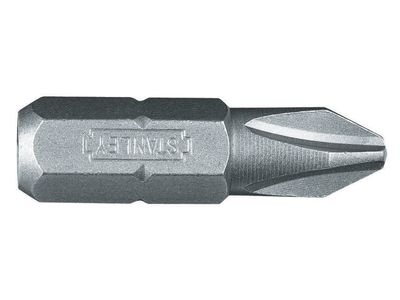 STANLEY STA168942B Phillips Bits PH1 x 25mm (Box 25)