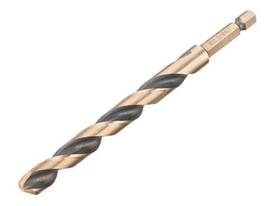 Dewalt DT20616 Black and Gold Hex HSS-G Drill Bit 10mm