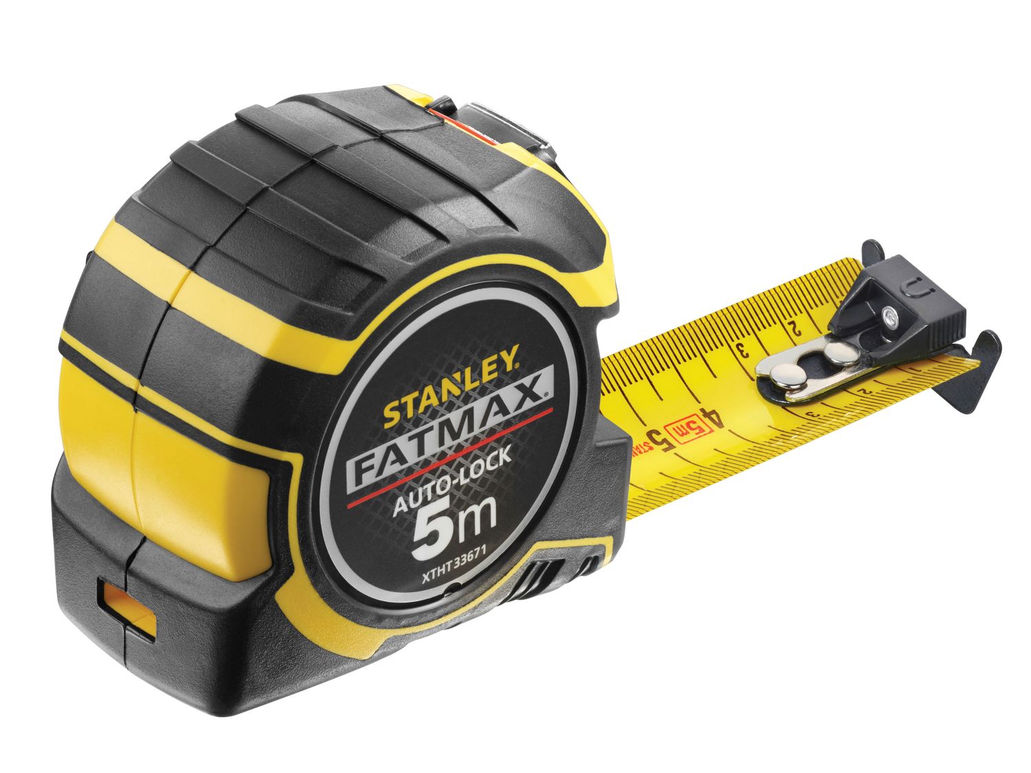 STANLEY STA033671 FatMax Autolock Pocket Tape 5m (Width 32mm) (Metric only)