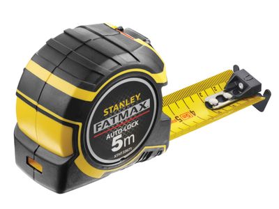 STANLEY STA033671 FatMax Autolock Pocket Tape 5m (Width 32mm) (Metric only)