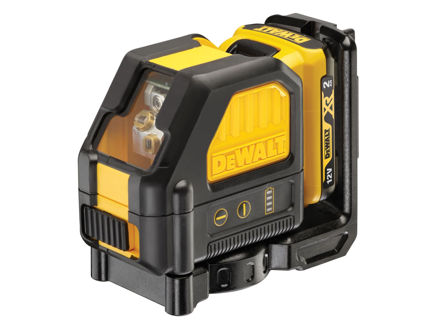 Dewalt DCE088D1R 12v Self-Levelling Red Cross Line Laser Kit 1 x 2.0Ah Li-ion