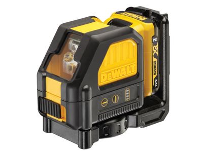 Dewalt DCE088D1R 12v Self-Levelling Red Cross Line Laser Kit 1 x 2.0Ah Li-ion