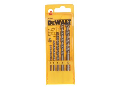 DEWALT DEWDT6952QZ Masonry Drill Set. 5 Piece