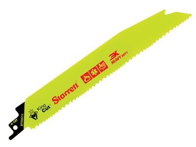 Starrett STRBTR86105 BTR8610-5 Bi-Metal King Cut™ Demolition Blade 203mm 6-10 TPI (Pack 5)
