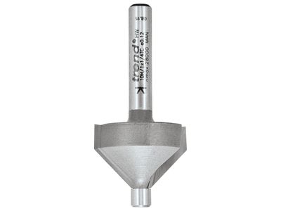 Trend TRE10H114TC 10H/1 x 1/4 TCT Pin Guided Chamfer / Bevel 45° 10 .0 x 14.0mm