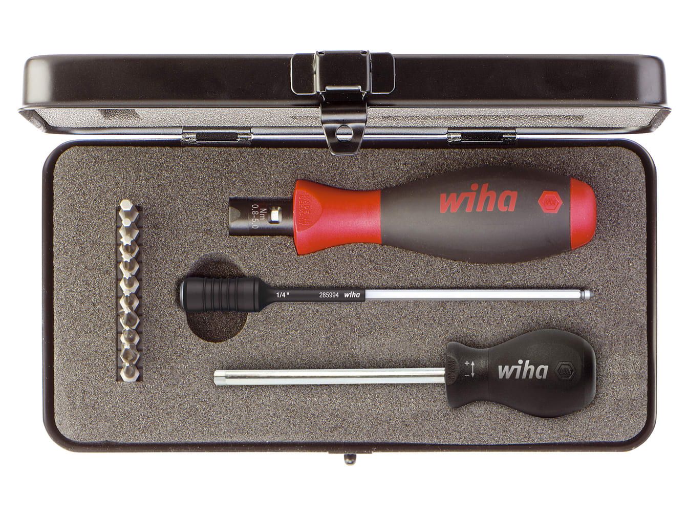 Wiha WHA26893 TorqueVario-S Screwdriver Set, 14 Piece
