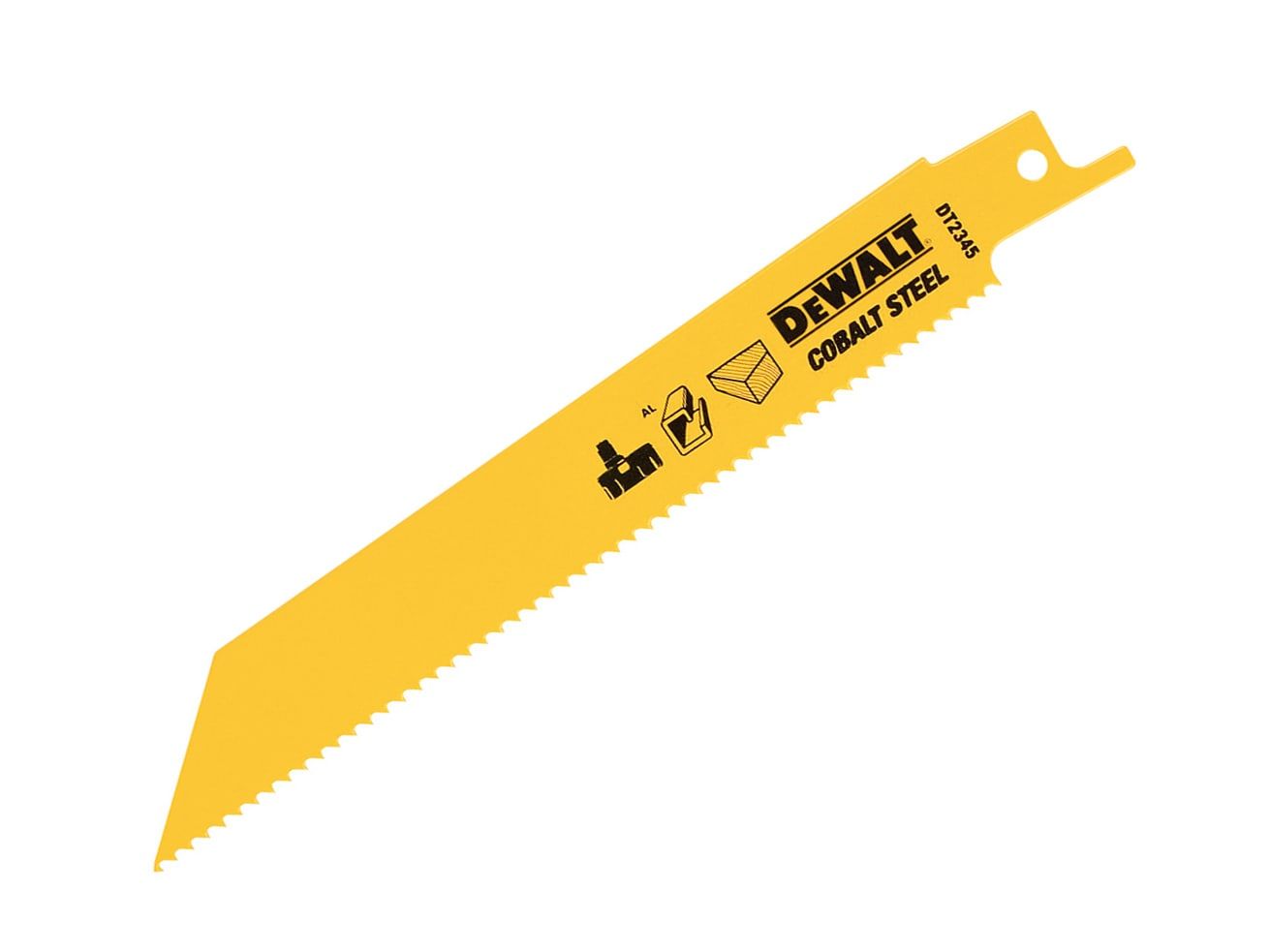 DEWALT DEWDT2345QZ Bi-Metal General Purpose Reciprocating Blade 152mm x 10 TPI (Pack 5)