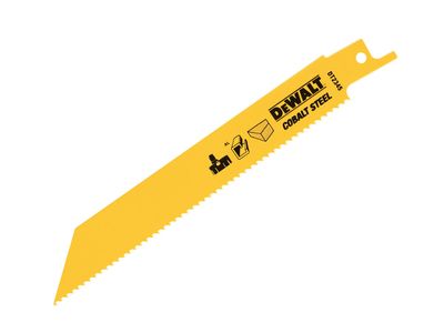 DEWALT DEWDT2345QZ Bi-Metal General Purpose Reciprocating Blade 152mm x 10 TPI (Pack 5)