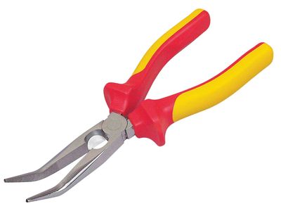 STANLEY STA084008 FatMax Bent Long Nose Pliers VDE 200mm
