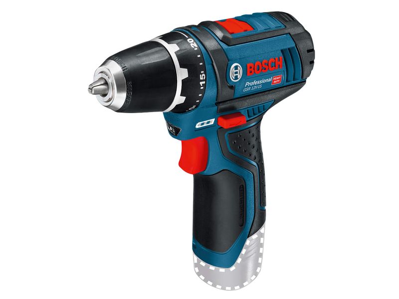 Bosch BSH601868101 GSR 12V-15 Professional Drill Driver 12V Bare Unit