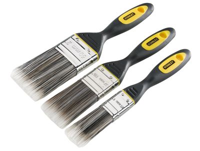 STANLEY STASTPPDS3Z DYNAGRIP™ Synthetic Brush Pack Set of 3 25 38 &amp; 50mm