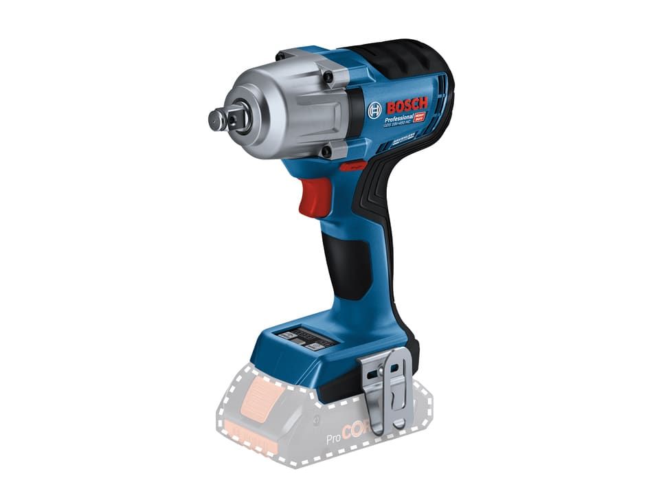 Bosch BSH6019K4000 GDS 18V-450 HC Professional 1/2in Impact Wrench 18V Bare Unit